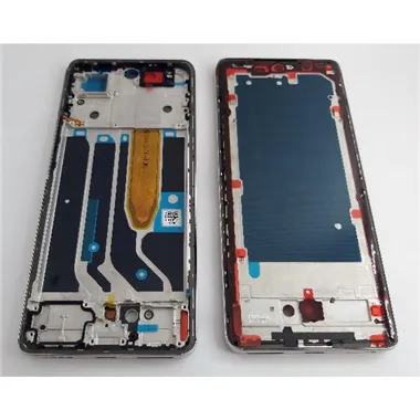 Carcasa central o marco plata para Realme 10 Pro Plus 5g RMX3686 RMX3687 calidad premium