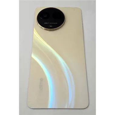 Tapa trasera o tapa bateria dorada para Realme 11 5G RMX3780 con cristal de camara