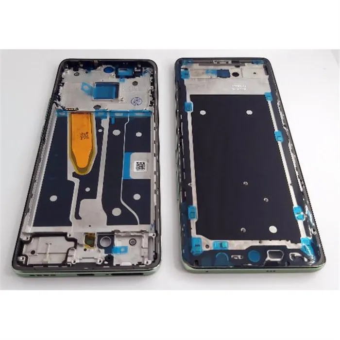 Carcasa o marco central verde para Realme 11 Pro 5G RMX3771 calidad premium