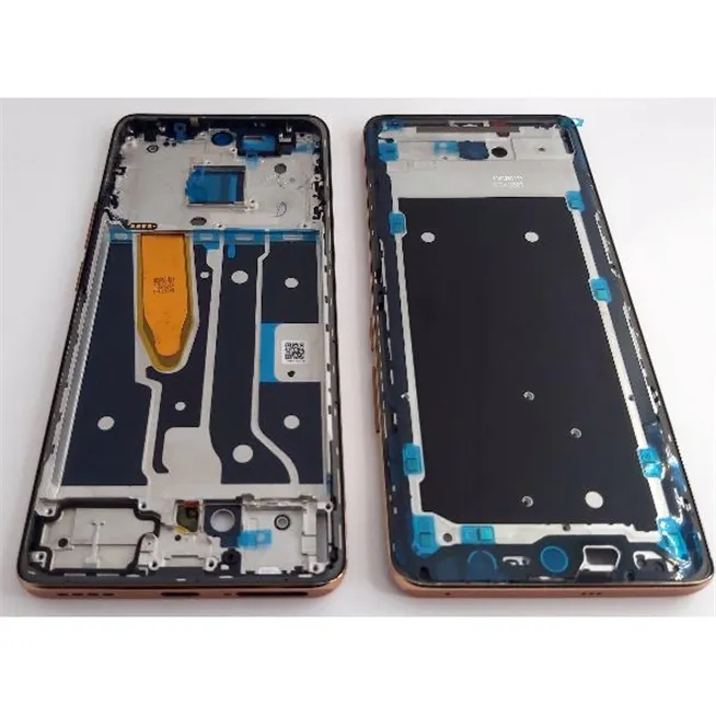 Carcasa o marco central dorado para Realme 11 Pro 5G RMX3771 calidad premium