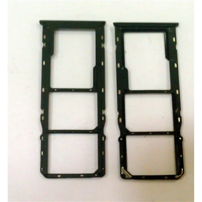 Soporte o bandeja SIM negra para Realme 5 Pro RMX1971 Calidad Premium