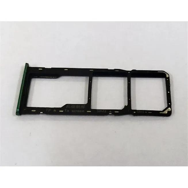 Soporte o bandeja dual sim verde para Realme 5I calidad premium