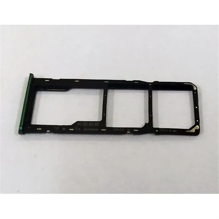 Soporte o bandeja dual sim verde para Realme 5I calidad premium
