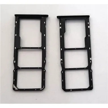 Soporte o bandeja sim negra para Realme 6 Calidad Premium
