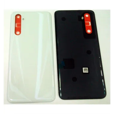 Tapa trasera o tapa bateria blanca para Realme 6 Calidad Premium