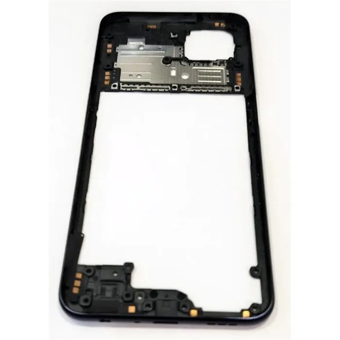 Carcasa central o marco negro para Realme 6 Pro calidad premium