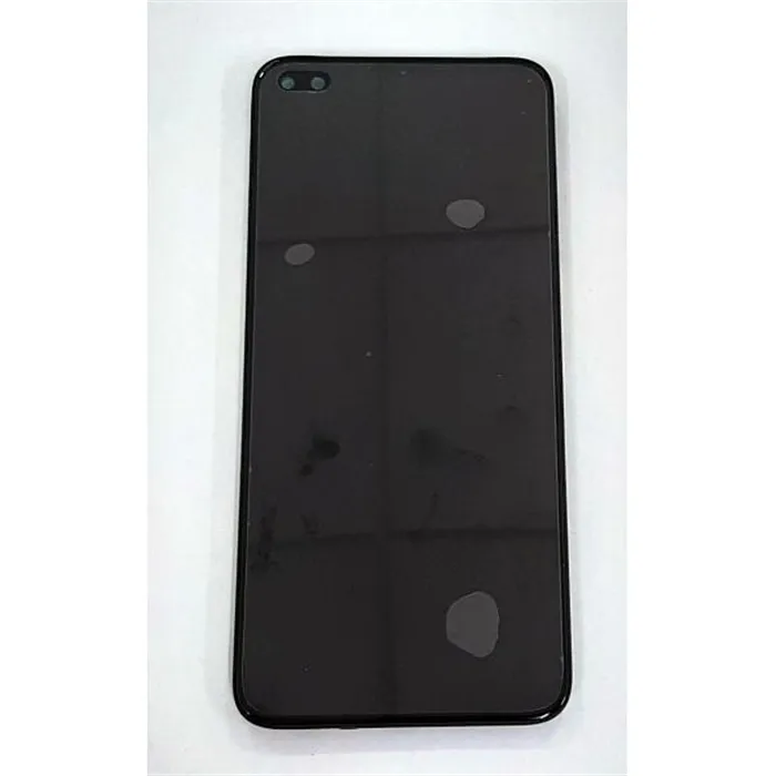 Pantalla lcd para Realme 6 Pro mas tactil negro mas marco negro Service Pack