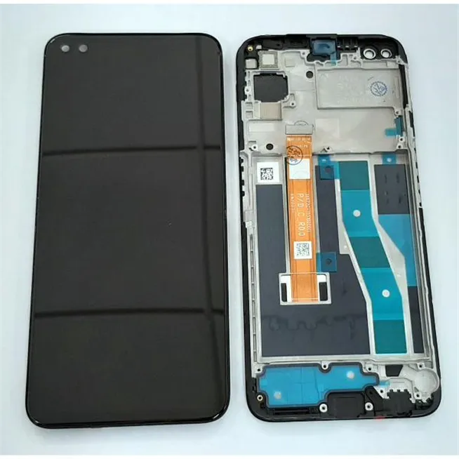 Pantalla lcd para Realme 6 Pro mas tactil negro mas marco negro calidad premium