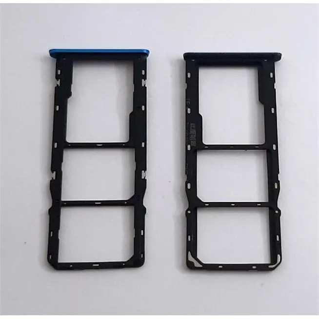 Soporte o bandeja dual sim azul para Realme 6I RMX2040 calidad premium