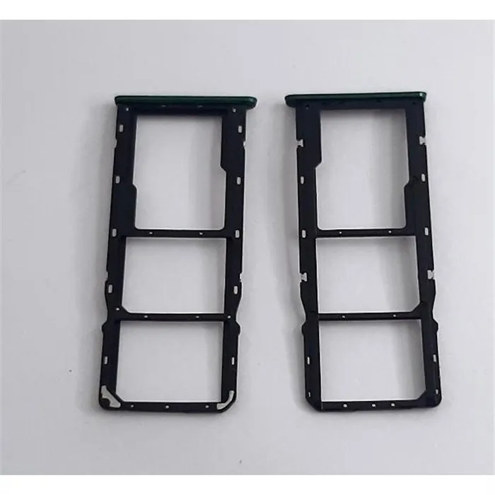 Soporte o bandeja dual sim verde para Realme 6I RMX2040 calidad premium