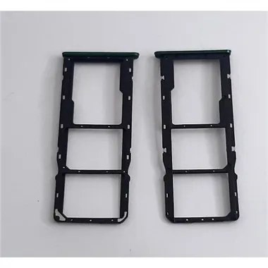Soporte o bandeja dual sim verde para Realme 6I RMX2040 calidad premium