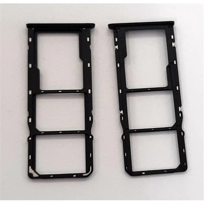 Soporte o bandeja dual sim negra para Realme 6I calidad premium