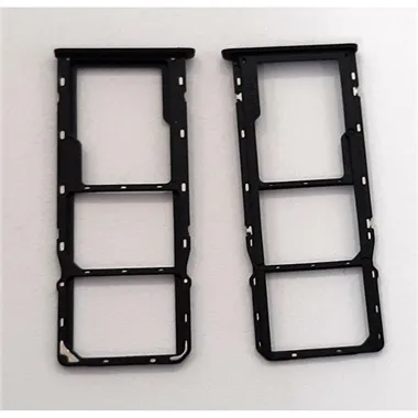 Soporte o bandeja dual sim negra para Realme 6I calidad premium