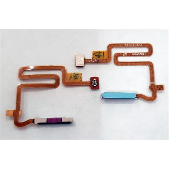 Flex boton home azul claro para Realme 7 RMX2155 calidad premium
