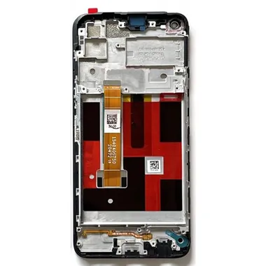 Pantalla lcd para Realme 7 mas tactil negro mas marco negro calidad premium