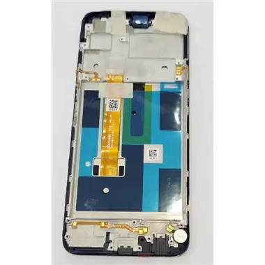 Pantalla lcd para Realme 7 4G RMX2155 mas tactil negro con marco negro 4904664 Service Pack