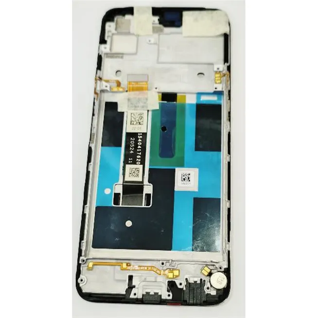 Pantalla lcd para Realme 7 RMX2155 mas tactil negro con marco azul 4906871 Service Pack