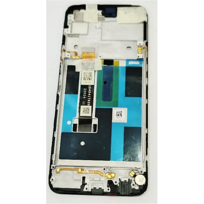 Pantalla lcd para Realme 7 RMX2155 mas tactil negro con marco azul 4906871 Service Pack