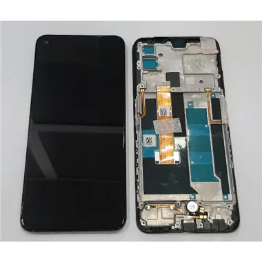 Pantalla lcd para Realme 7 5G RMX2111 4909261 mas tactil negro mas marco negro Service Pack