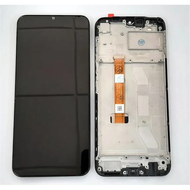 Pantalla lcd para Realme 7I RMX2193 Versión Global mas tactil negro mas marco negro calidad premium