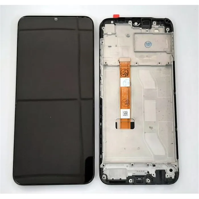 Pantalla lcd para Realme 7I RMX2193 Versión Global mas tactil negro mas marco negro calidad premium