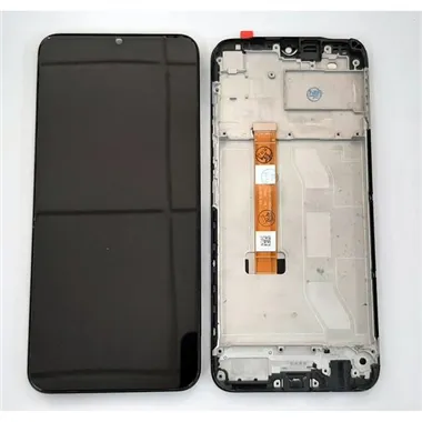 Pantalla lcd para Realme 7I RMX2193 Versión Global mas tactil negro mas marco negro calidad premium
