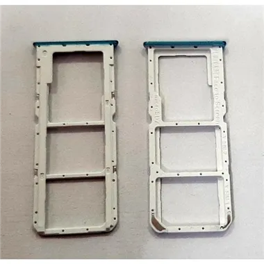 Soporte o bandeja dual sim azul para Realme 7I calidad premium
