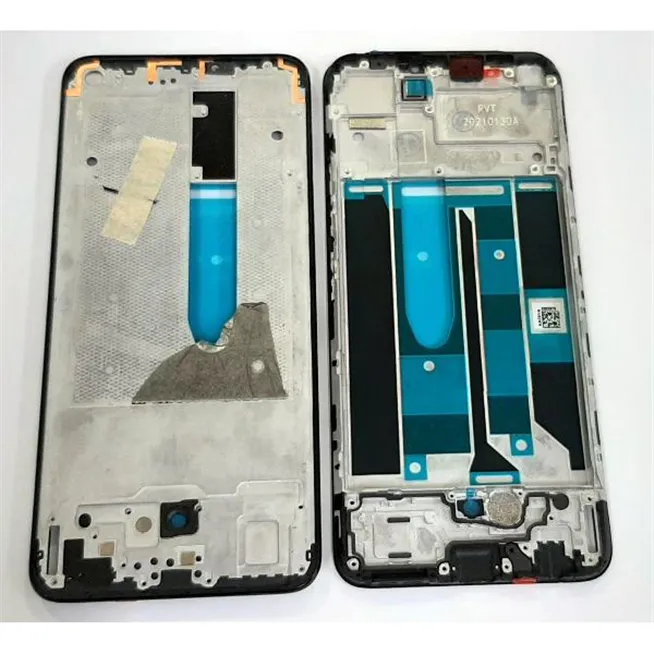 Carcasa central o marco negro para Realme 8 calidad premium