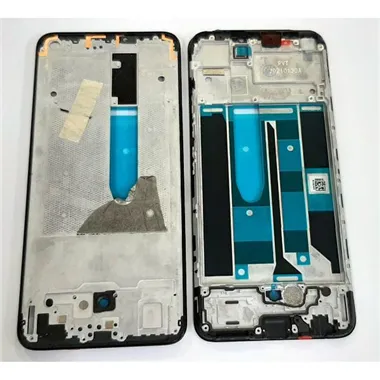Carcasa central o marco negro para Realme 8 calidad premium