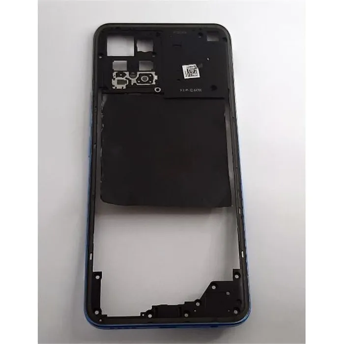Carcasa trasera o marco azul para Realme 8 4G calidad premium