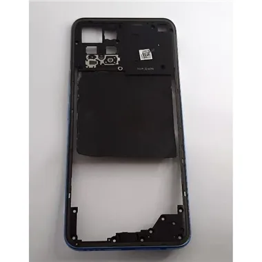Carcasa trasera o marco azul para Realme 8 4G calidad premium