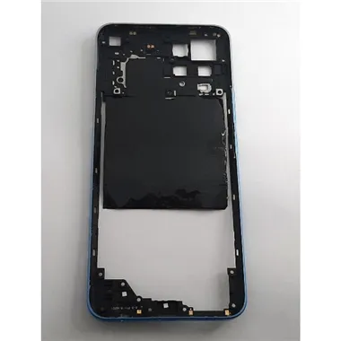 Carcasa trasera o marco azul para Realme 8 4G calidad premium