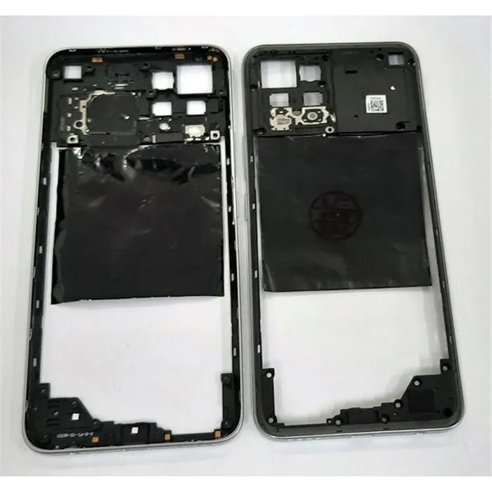 Carcasa frontal o marco plata para Realme 8 5G RMX3241 calidad premium