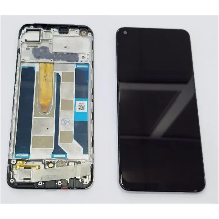 Pantalla lcd TFT para Realme 8 Pro RMX3081 mas tactil negro con marco negro compatible