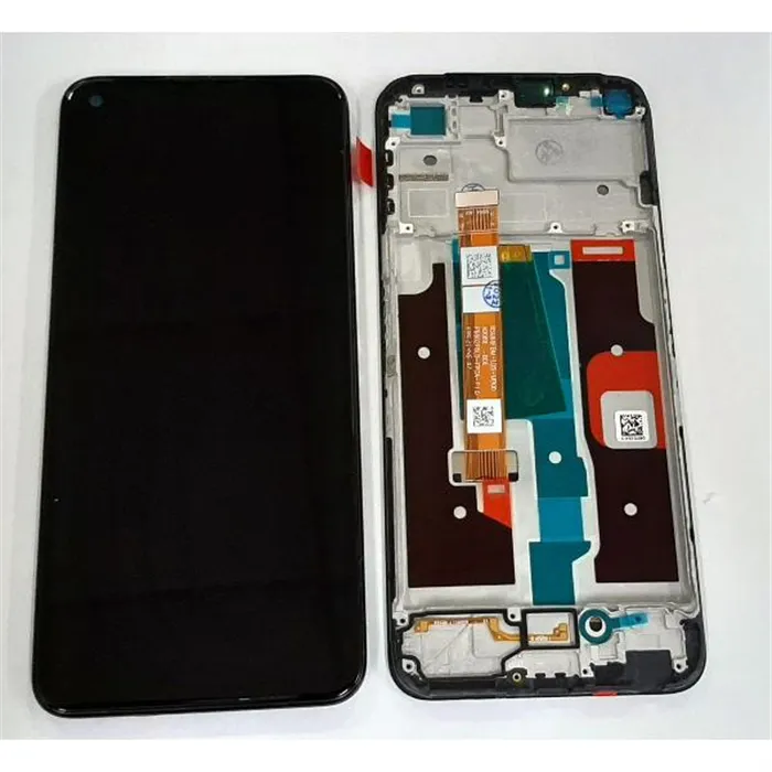 Pantalla lcd para Realme 8i RMX3151 mas tactil negro mas marco negro calidad premium