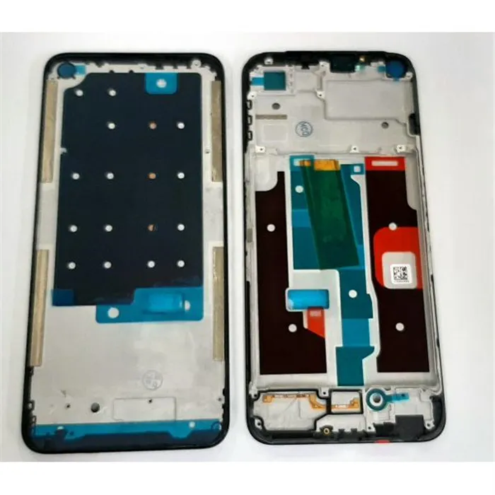 Carcasa central o marco negro para Realme 8i RMX3151 calidad premium