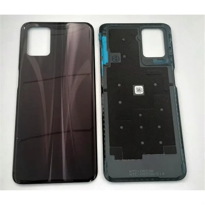Tapa trasera o tapa bateria negra para Realme 8I RMX3151