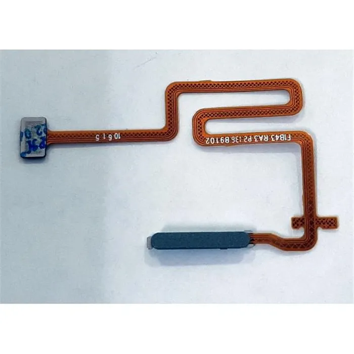Flex boton home cafe dorado para Realme 8I RMX3151 calidad premium