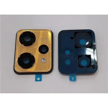 Cubierta camara dorada para Realme 9 5G calidad premium