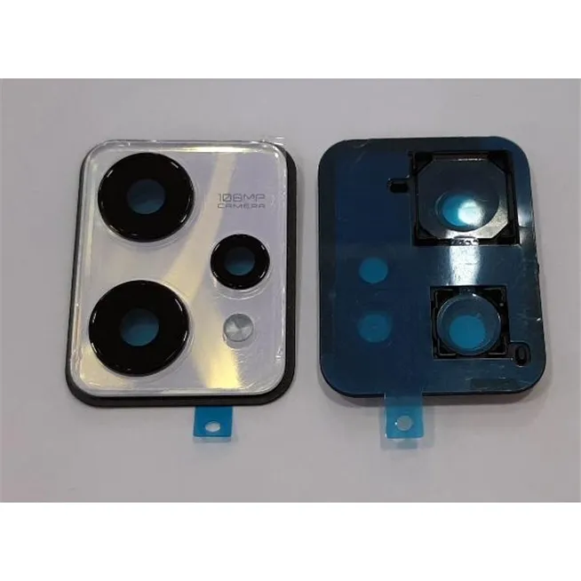 Cubierta camara blanca para Realme 9 5G calidad premium
