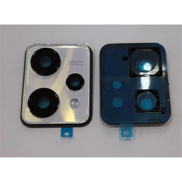 Cubierta camara blanca para Realme 9 5G calidad premium
