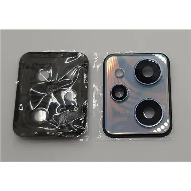 Cubierta camara azul plata para Realme 9 Pro Plus 5G RMX3392 calidad premium