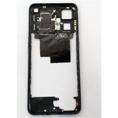 Carcasa central o marco negro para Realme 9 Pro Plus 5G RMX3392 calidad premium