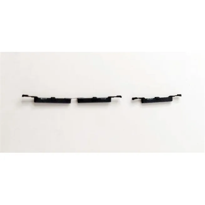 Set 3 botones negros para Realme 9 Pro Plus 5G RMX3392 calidad premium