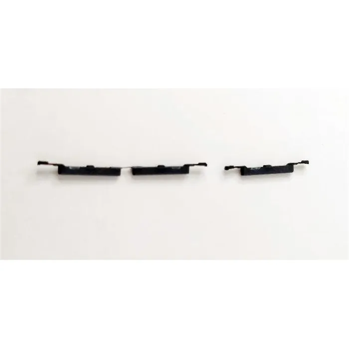 Set 3 botones negros para Realme 9 Pro Plus 5G RMX3392 calidad premium