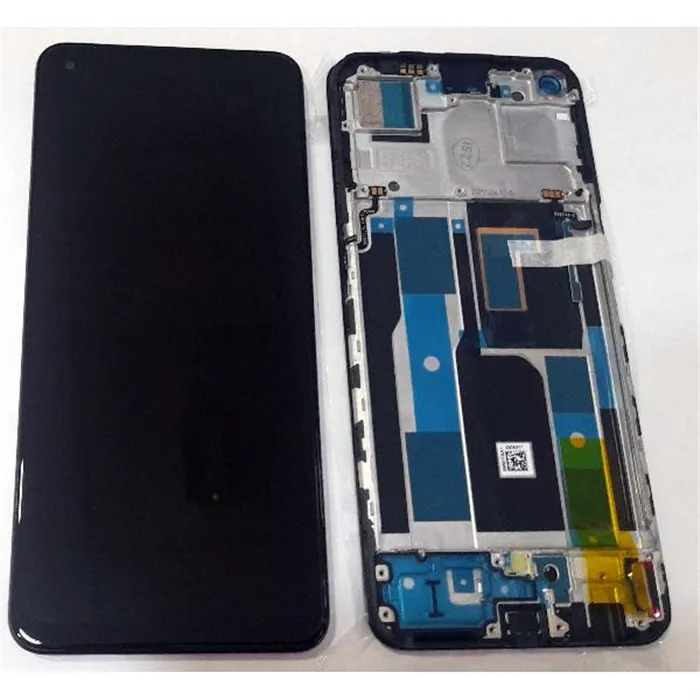 Pantalla lcd para Realme 9 Pro Plus 4909496 mas táctil negro mas marco Service Pack Premium