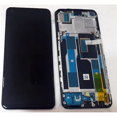 Pantalla lcd para Realme 9 Pro Plus 4909496 mas táctil negro mas marco Service Pack Premium