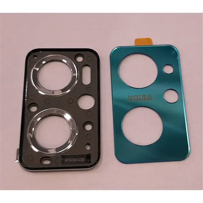 Cubierta camara azul para Realme 9I RMX3491 calidad premium
