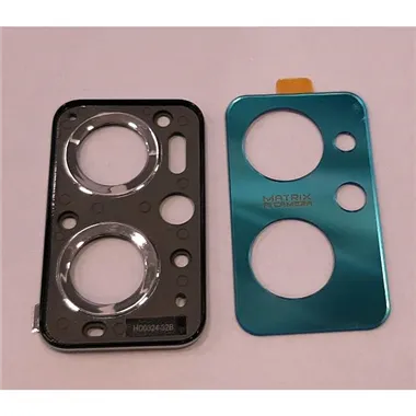Cubierta camara azul para Realme 9I RMX3491 calidad premium