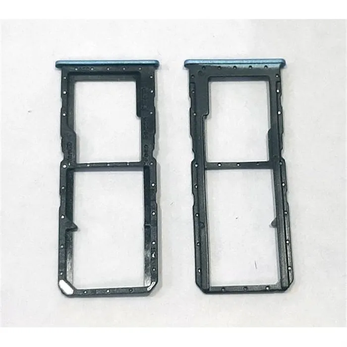 Soporte o bandeja dual sim azul para Realme 9I RMX3491 calidad premium